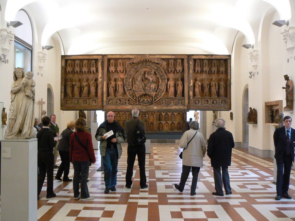 Das Original der Goldenen Tafel ist im Berliner Bode-Museum ausgestellt. Foto: DVM/Hans-Jürgen Amtage