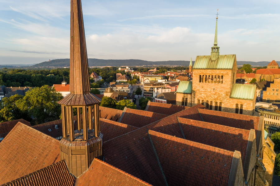 Der Mindener Dom gilt als die schönste frühgotische Hallenkirche in Deutschland. Foto: DVM/Christian Schwier