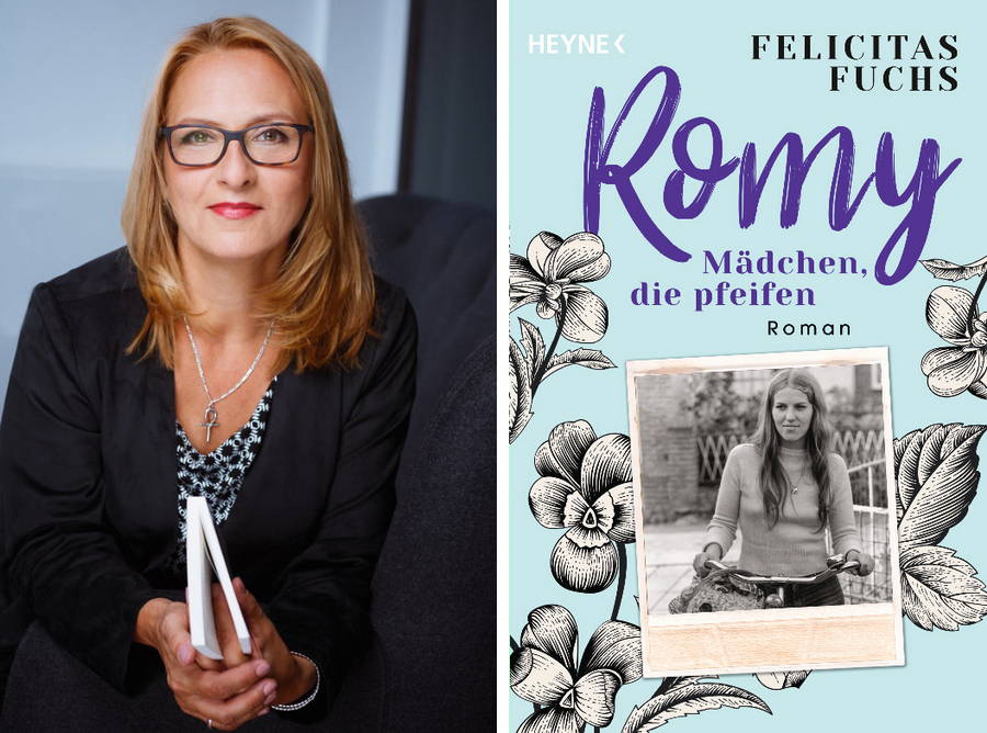 Bestsellerautorin Carla Berling alias Felicitas Fuchs liest im Domschatz Minden aus ihrem aktuellen Roman "Romy - Mädchen, die pfeifen". Foto: Philippe Ramakers